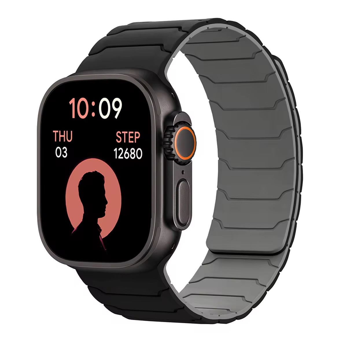 Silicone Rubber Sport Strap for Apple Watch